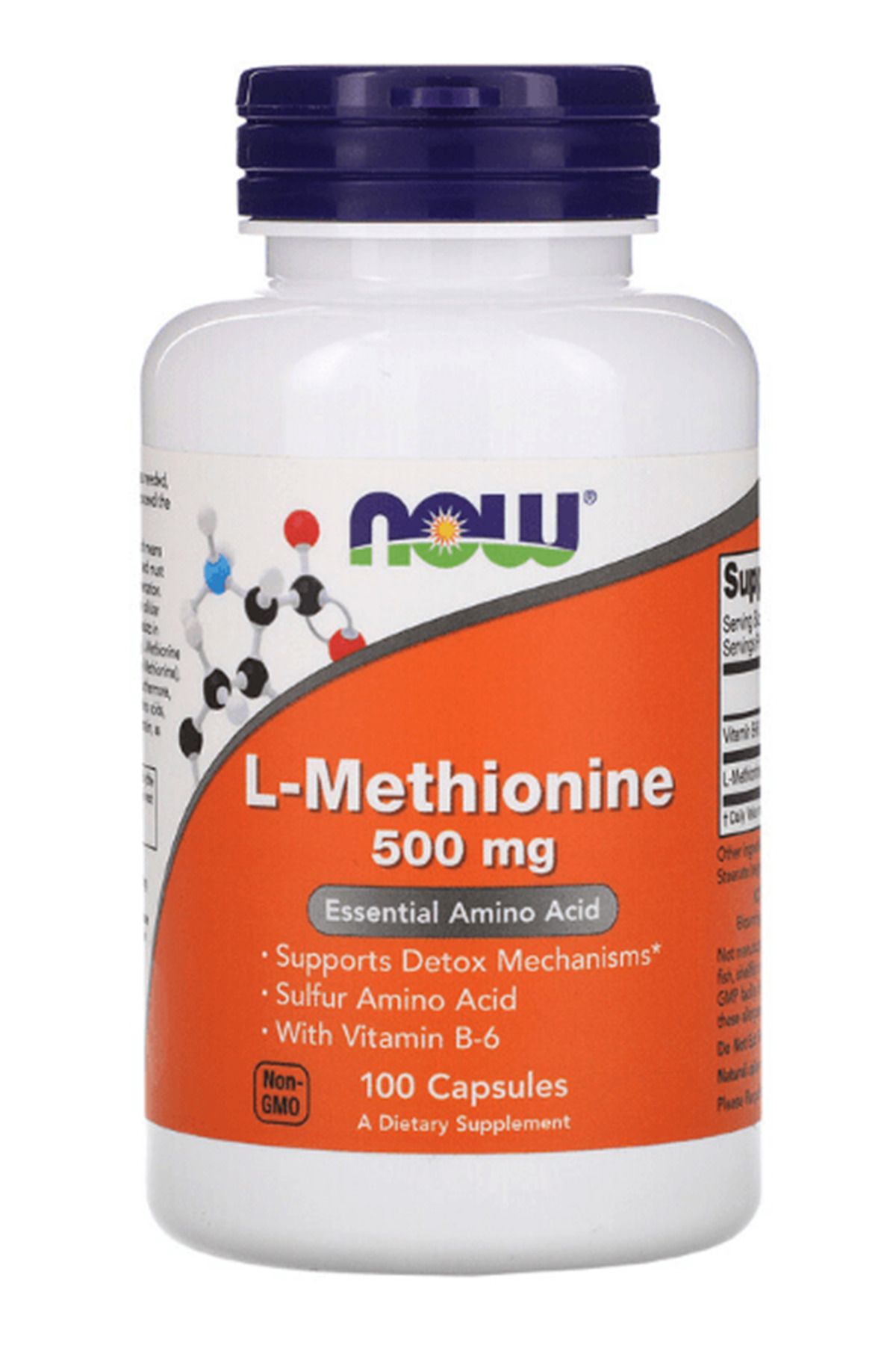 Now Foods Now L-methionine500mg 100 Capsul. U...