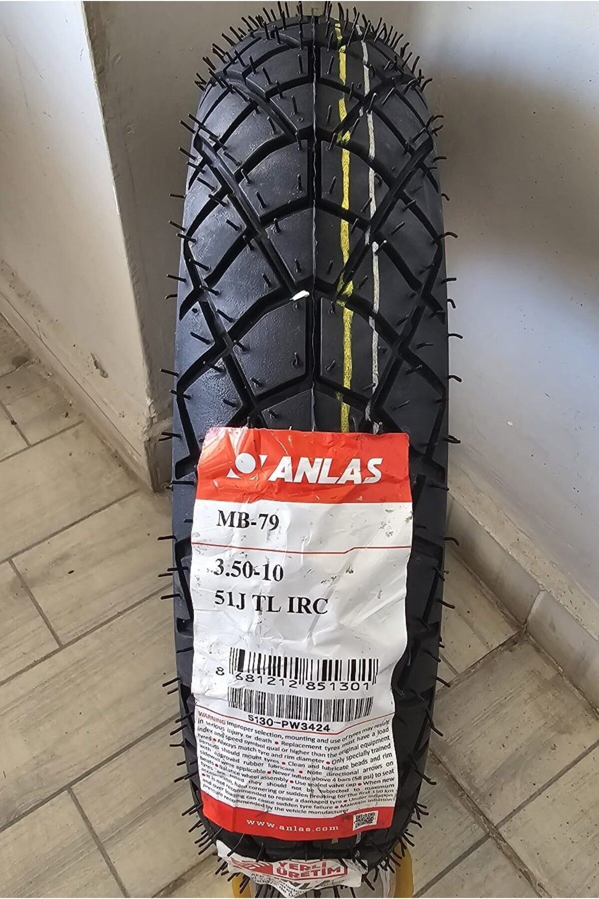 Anlas Irc 350-10 Mb-79 51jTubeless En Taze La...