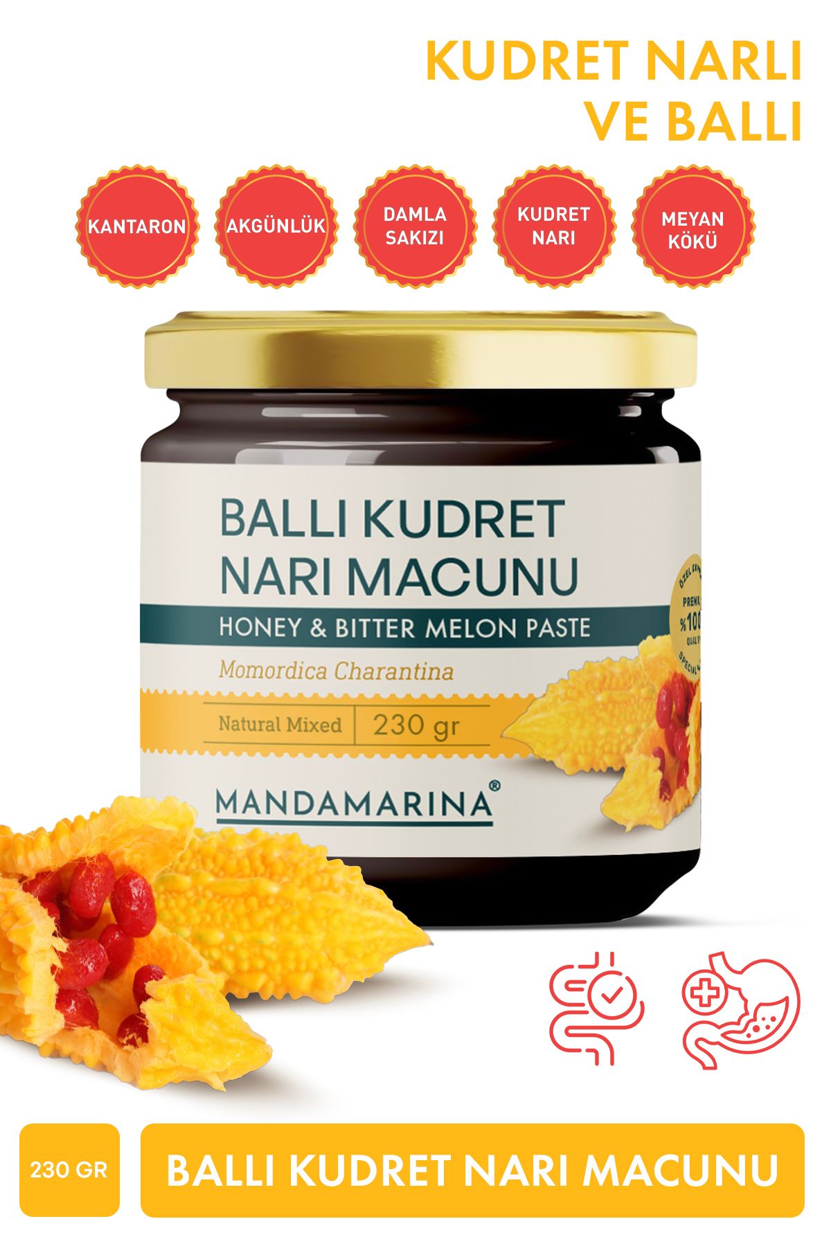 Mandamarina Kudret NarıMacunu Ballı 230 Gr