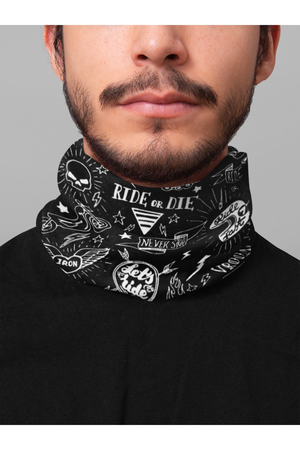 Ride Or Die Motorcu Boyunluk - Baf Buff