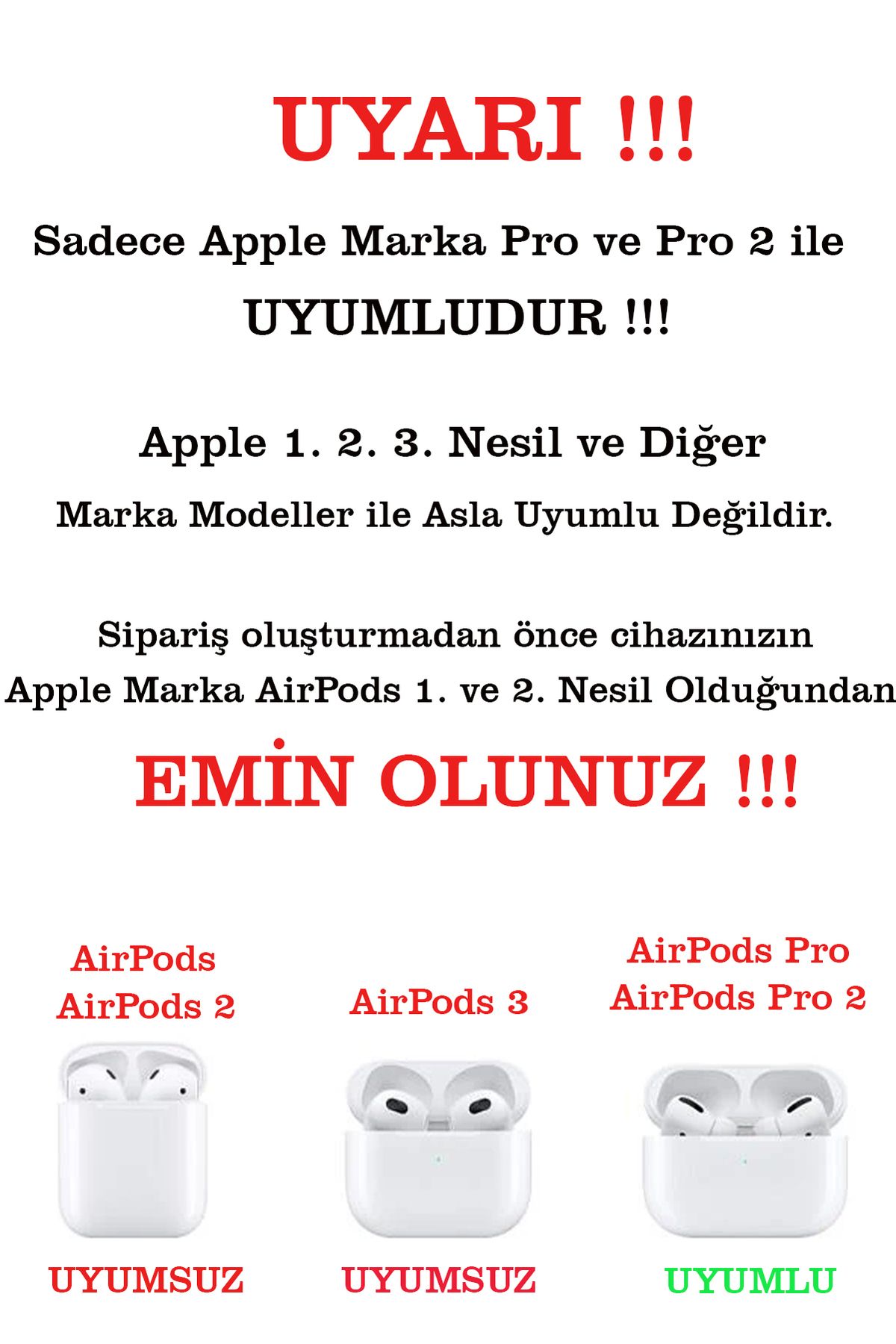 AirPods  Pro ve Pro 2 Uyumlu Kılıf Desenli Silikon Kılıf Desenli Kulaklık Kılıfı Airpods Kılıfı