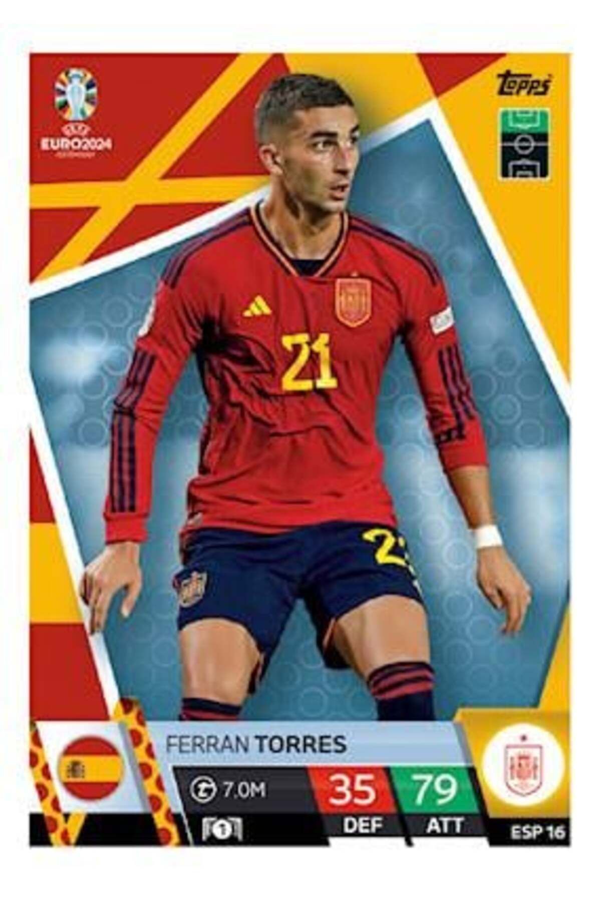 ToppsMatch Attax Euro 2024Futbol Kartları İsp...