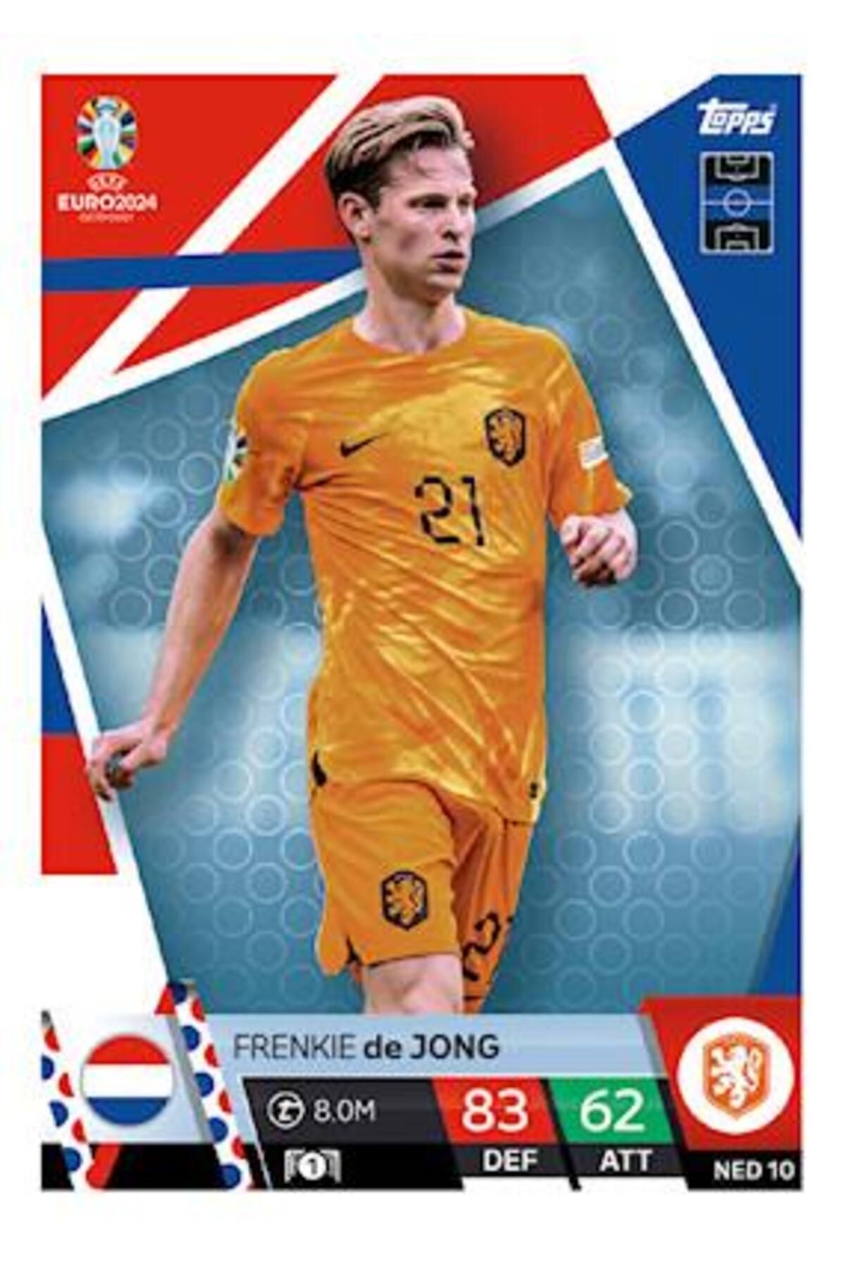 ToppsMatch Attax Euro 2024Futbol Kartları Hol...