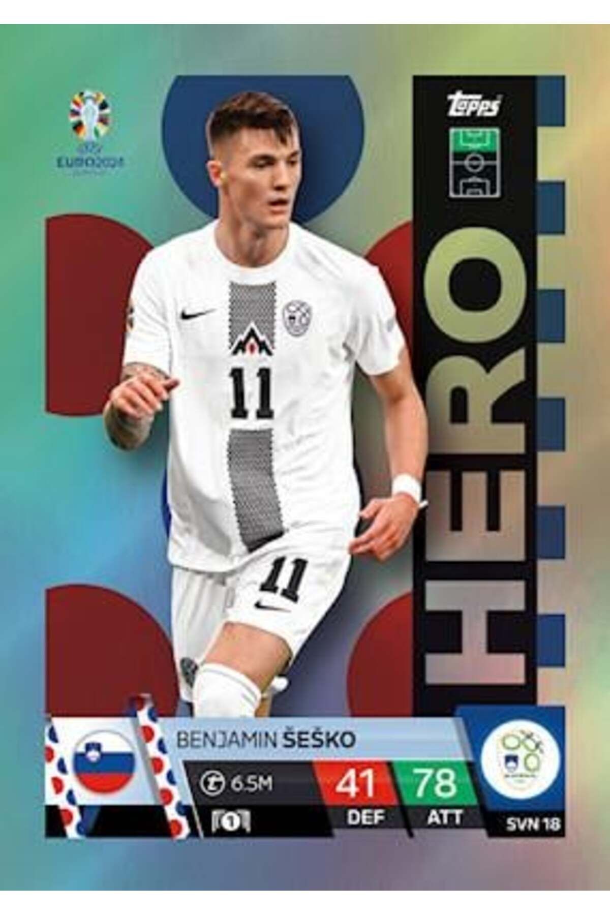 ToppsMatch Attax Euro 2024Futbol Kartları Slo...