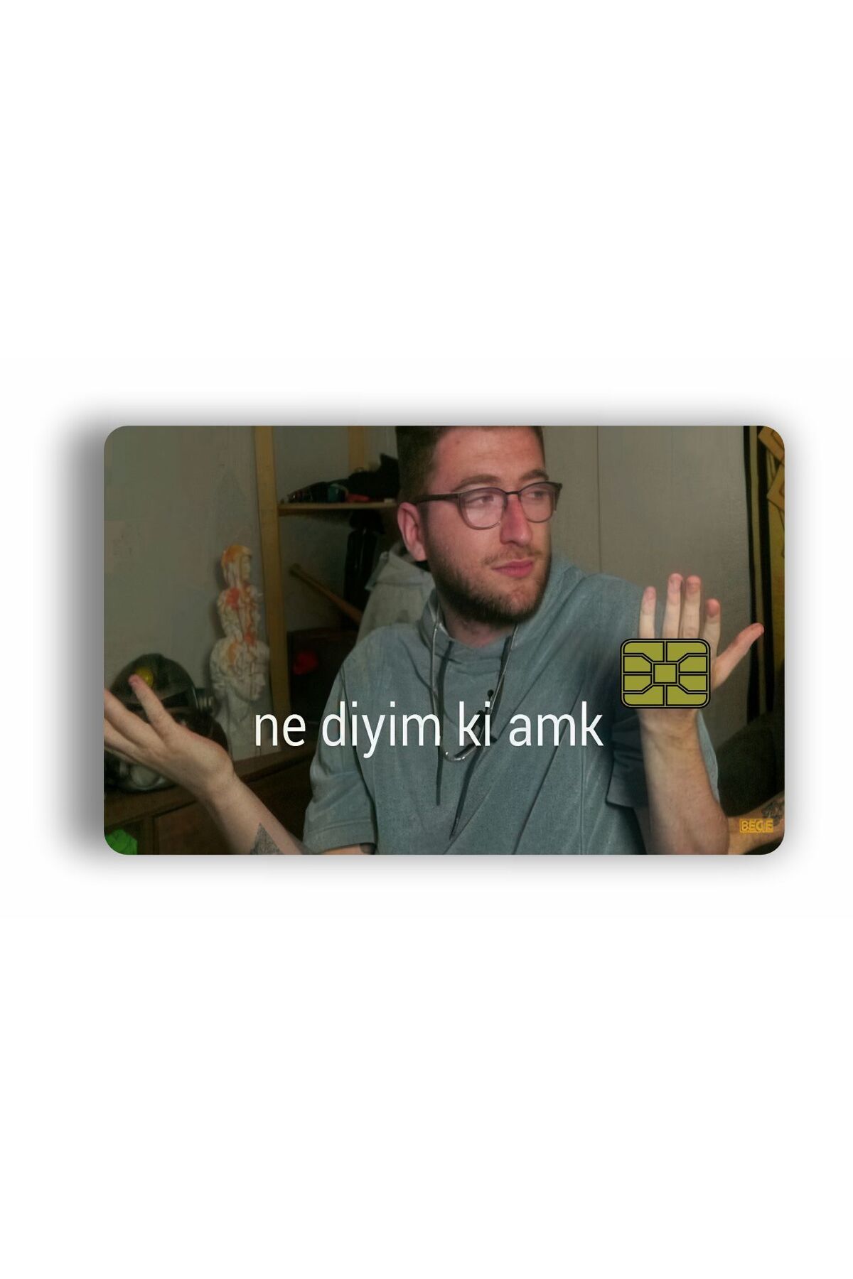 uzuntuning Ne Diyim Ki AmkBanka Kartı Sticker...