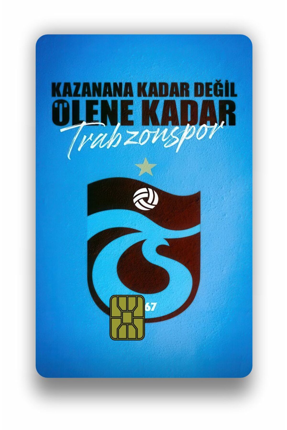 Trabzon 4'lü Banka Kartı Sticker Kaplama (ÖZEL JELATİN KAPLI)