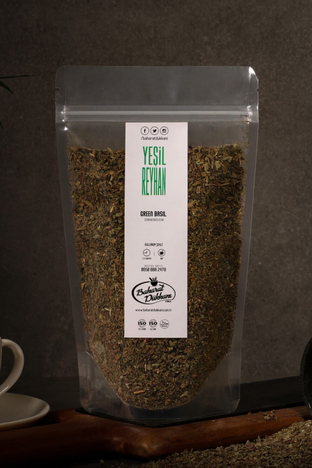 Baharat DükkanıYeşil Reyhan60gr