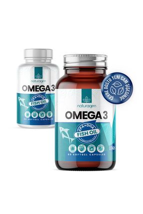 Omega 3 Fish Oil 1200 Mg Ifos Onaylı 60 Yumuşak Kapsül Balık Yağı Image 0