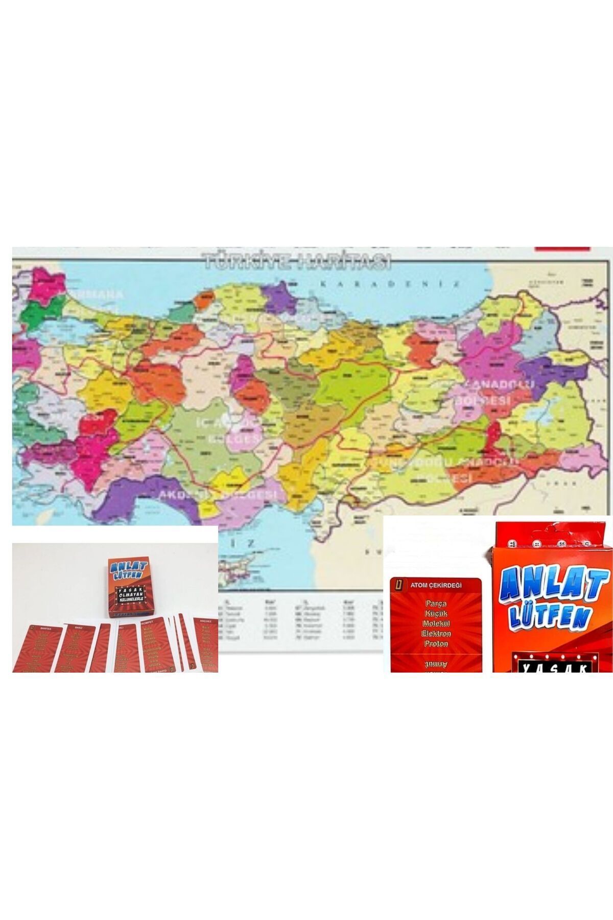 IGTürkiye Puzzle -81 ParçaTürkiye Haritası Pu...