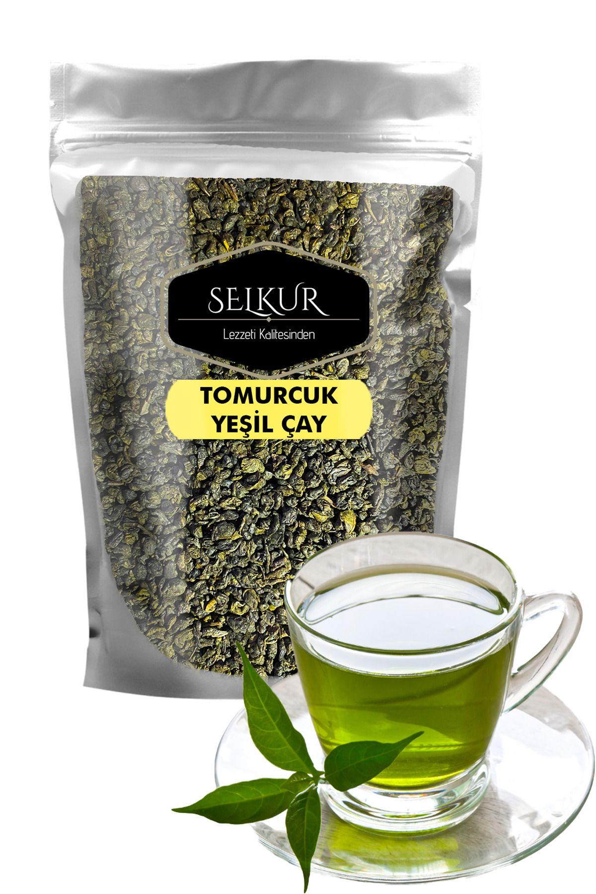 SELKURYeşil Çay 100gr(TOMURCUK) Yumuşak Içiml...