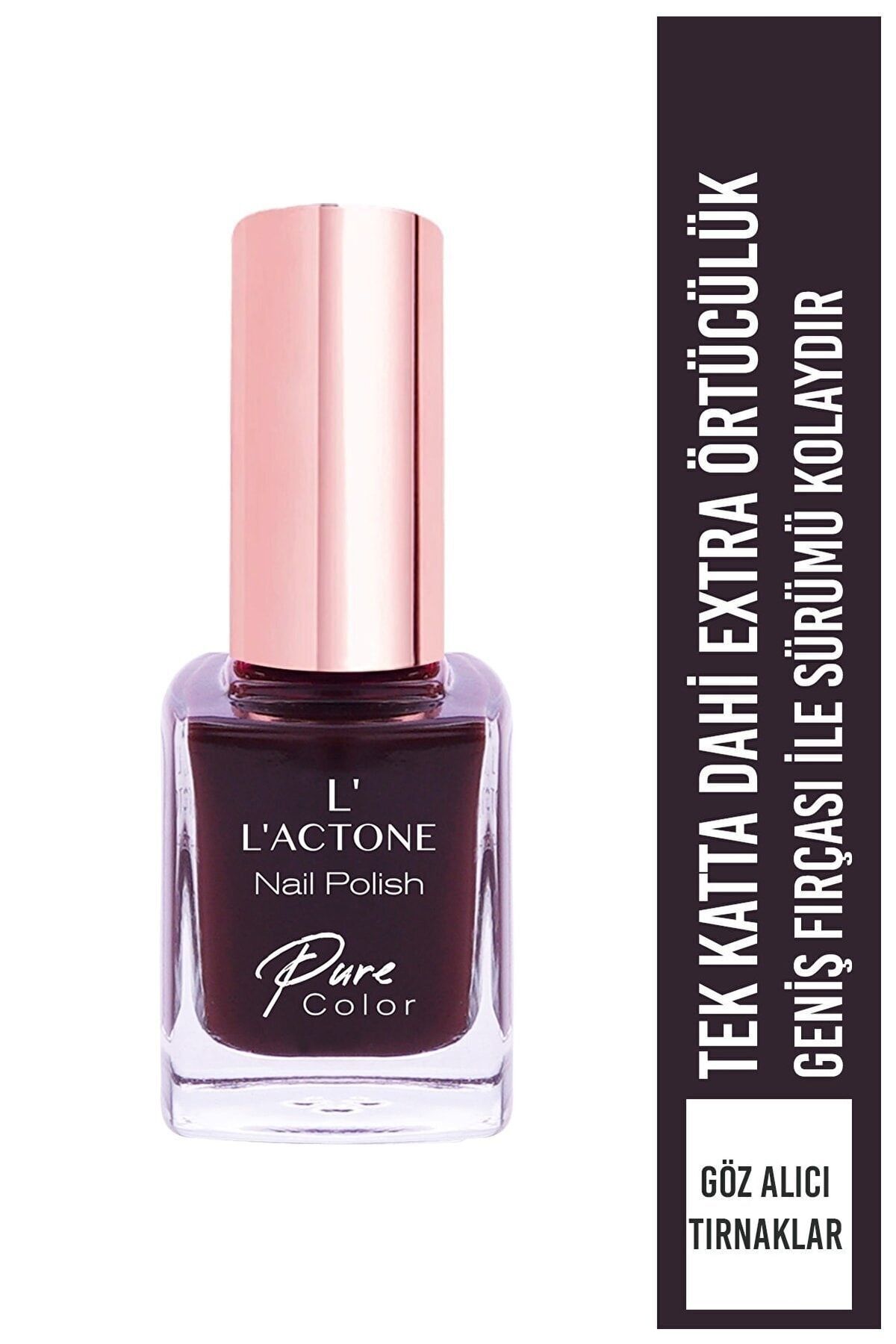 Kahverengi Oje Nail Polish Pure Color 316