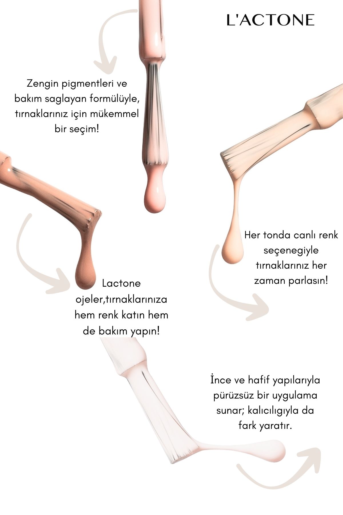 Kırmızı Oje Nail Polish Pure Color 315