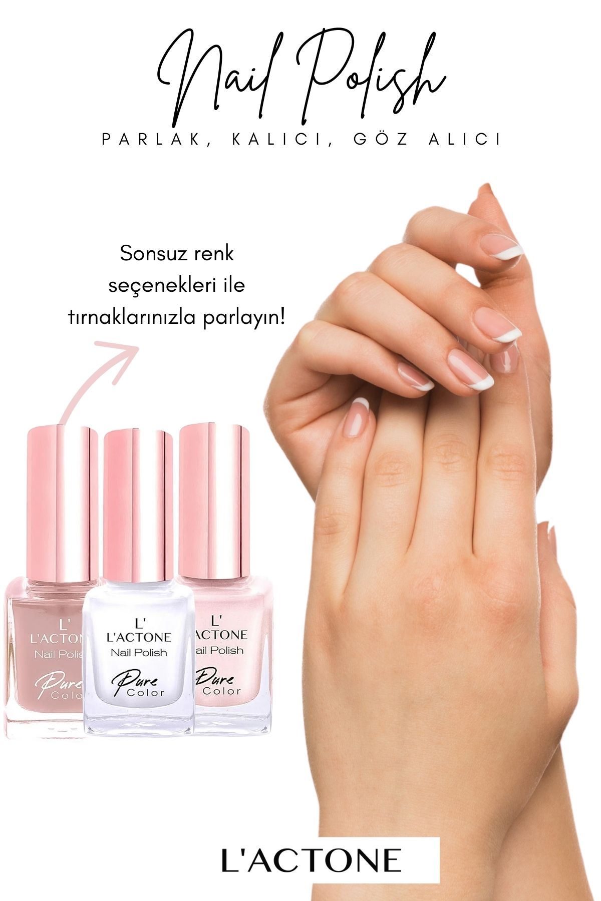 Kırmızı Oje Nail Polish Pure Color 315