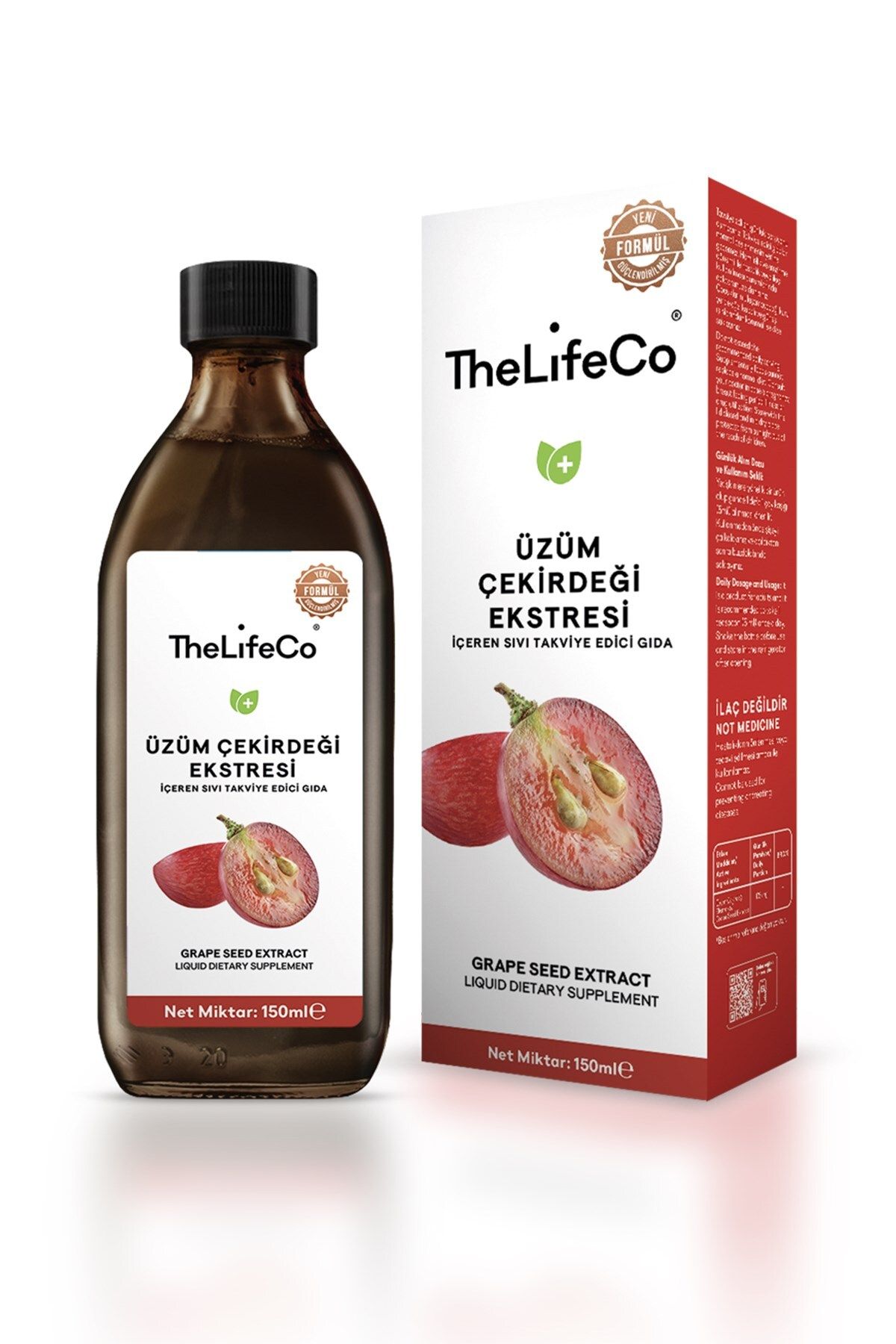 TheLifeCo Üzüm ÇekirdeğiEkstraktı 150 ml