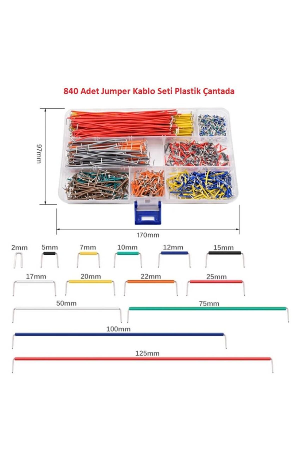 Hatfon Elektronik 840 AdetJumper Kablo Seti P...