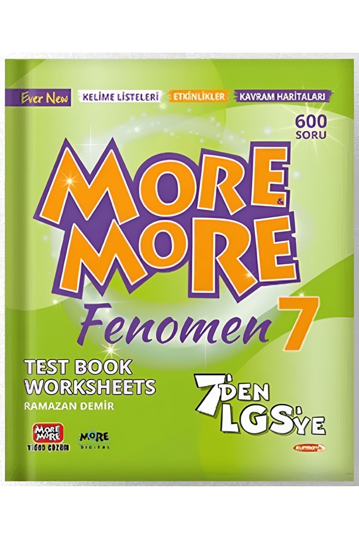 Kurmay Elt More And More 7. Sınıf Fenomen English Test Book Worksheets