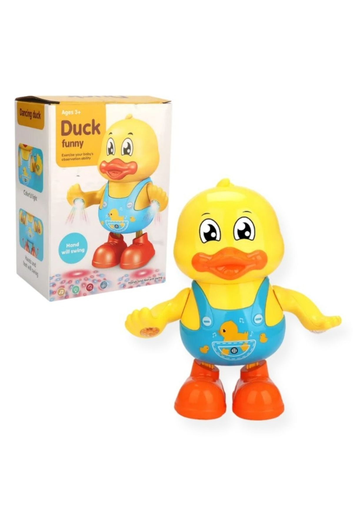 Toys FS238-7A Sesli Işıklı Robot Ördek Duck Funny