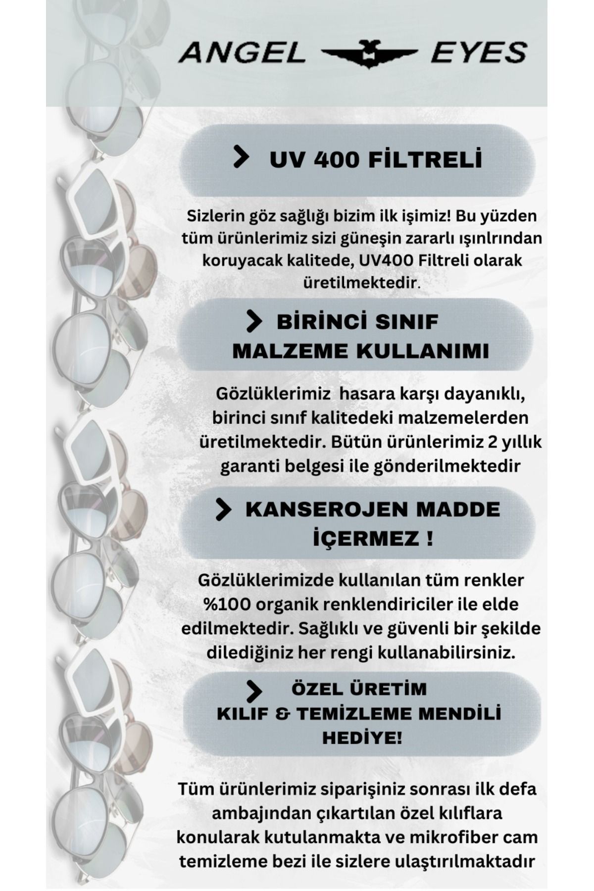 Mor Camlı Siyah-beyaz Çerçeveli Kadın Güneş Gözlüğü Ae2203c2