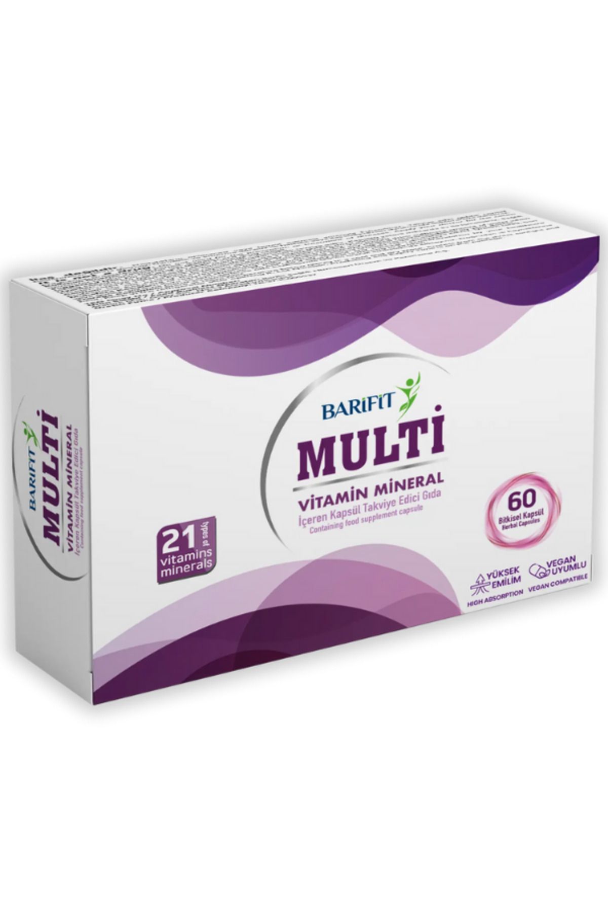 Barifit Multivitamin Mineral60 Kapsül