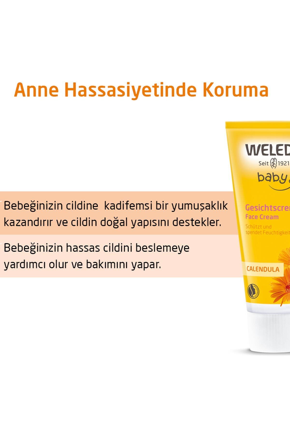 Calendula Organik Yüz Kremi 50 ml