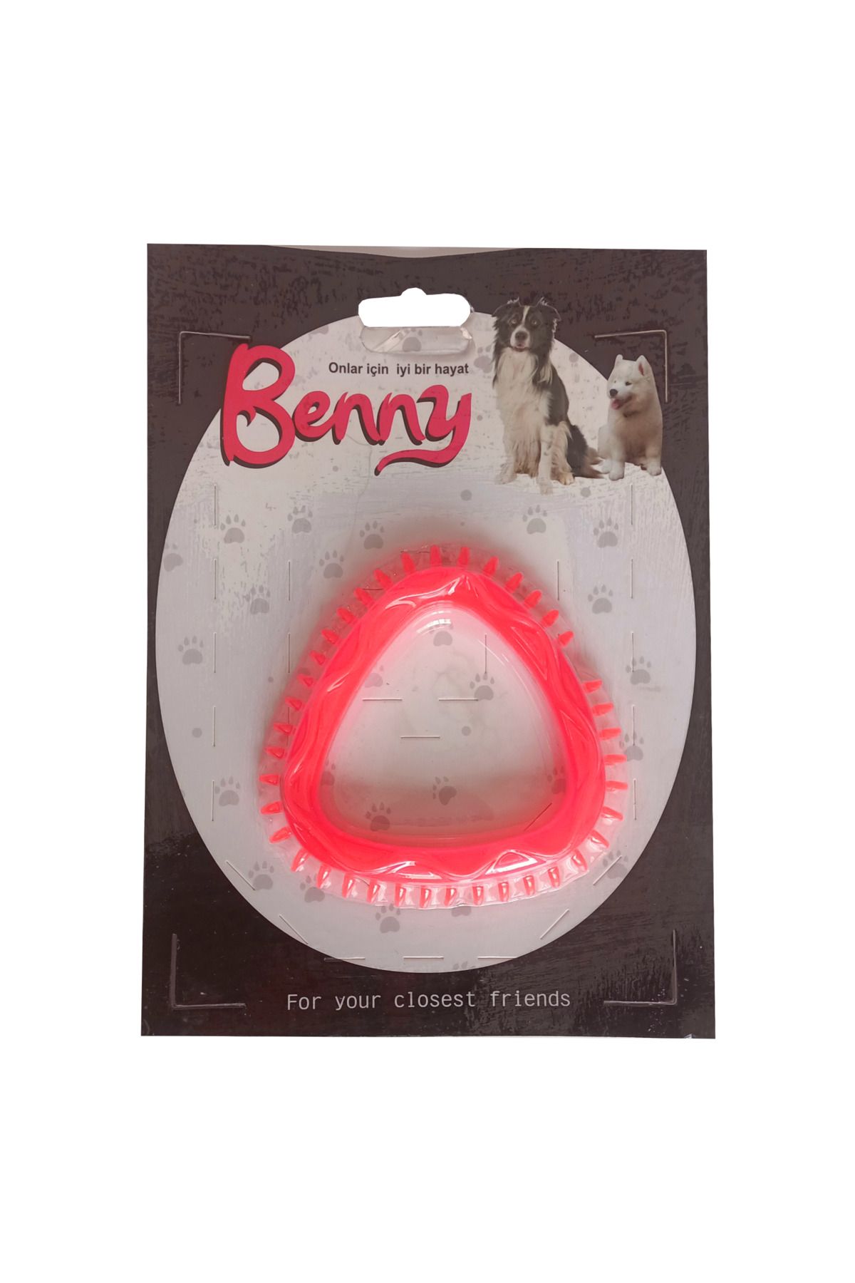 Markapet Benny Köpek OyuncağıÜçgen 8 x 8.5 cm...