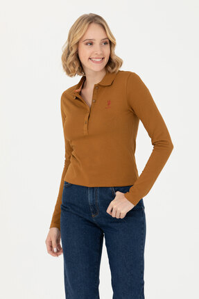 Kadın Coconut Basic Polo Yaka Sweatshirt 50271573-VR153 Image 2