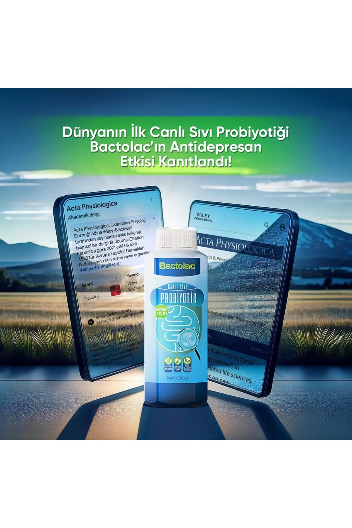 Aktif Probiyotik - 1000 Ml (dünyada Canlı Organizma Içeren Tek Sıvı Probiyotik)