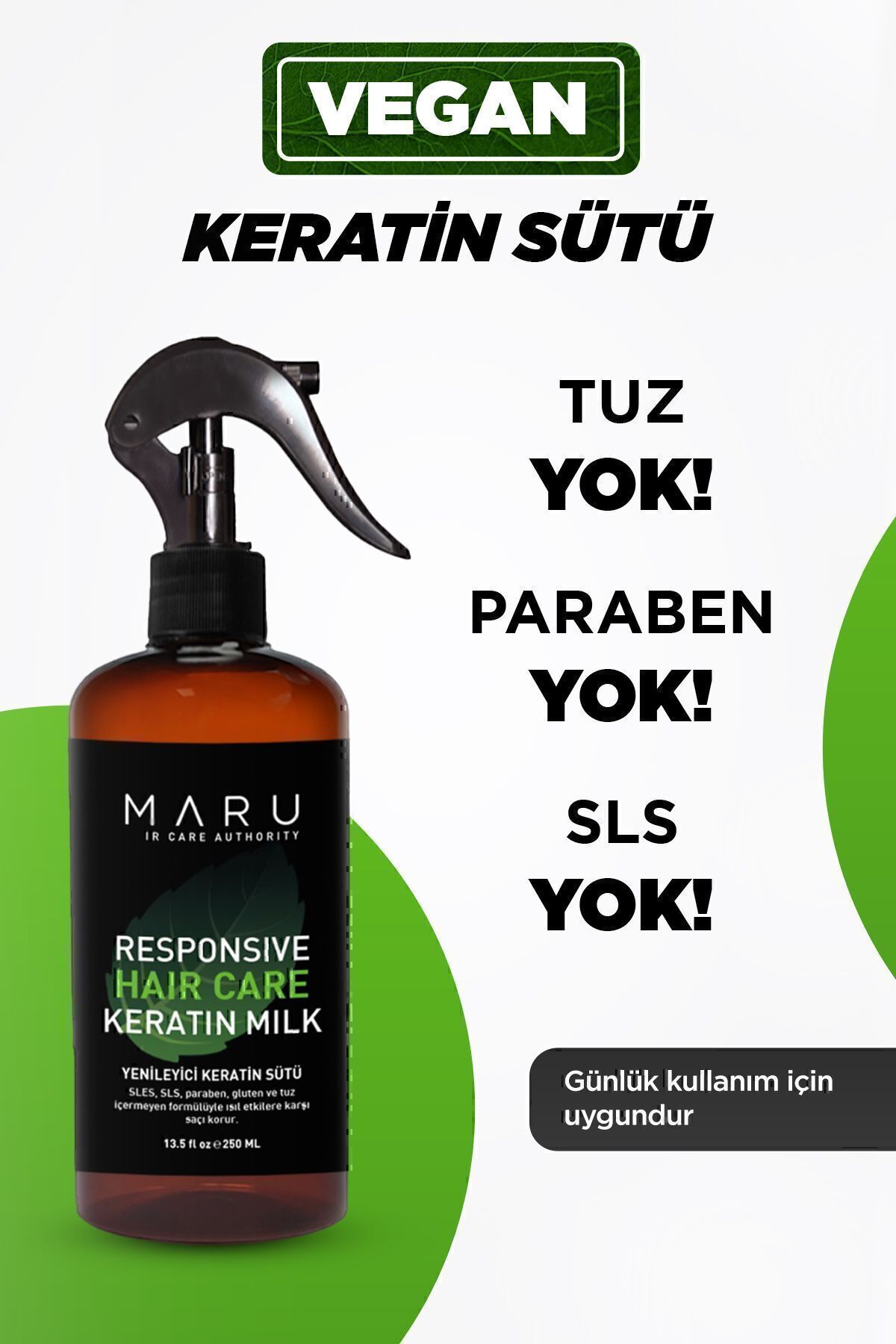 MARUArgan & Keratin SaçŞekillendirici Vegan S...