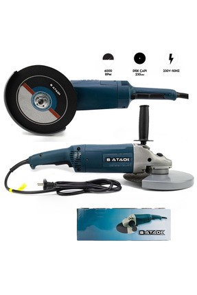 2200 Watt Metal Şanzıman 230mm Büyük Spiral Taşlama Ve Metal Kesme Makinesi Spral Sipiral Ispiral Image 0