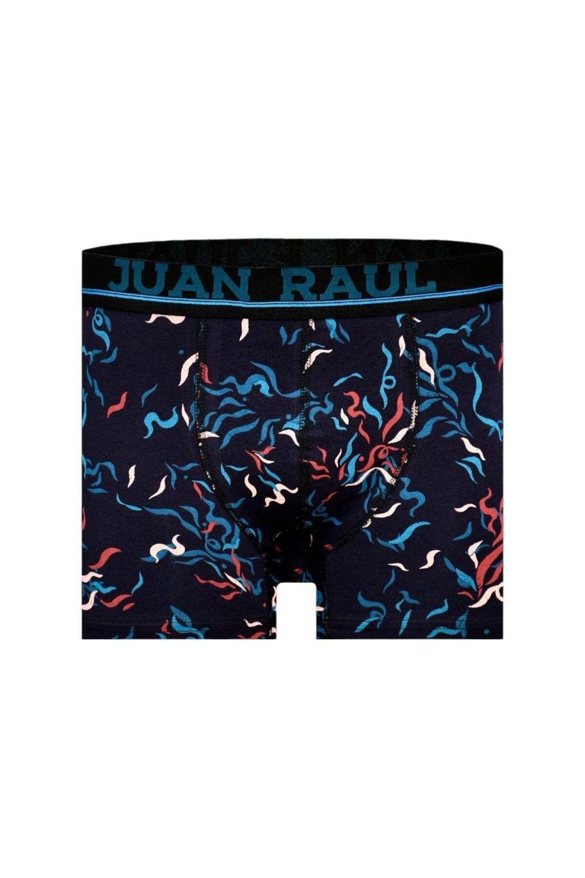 Juan Raul Modern DesenliErkek Boxer - %95 Pam...