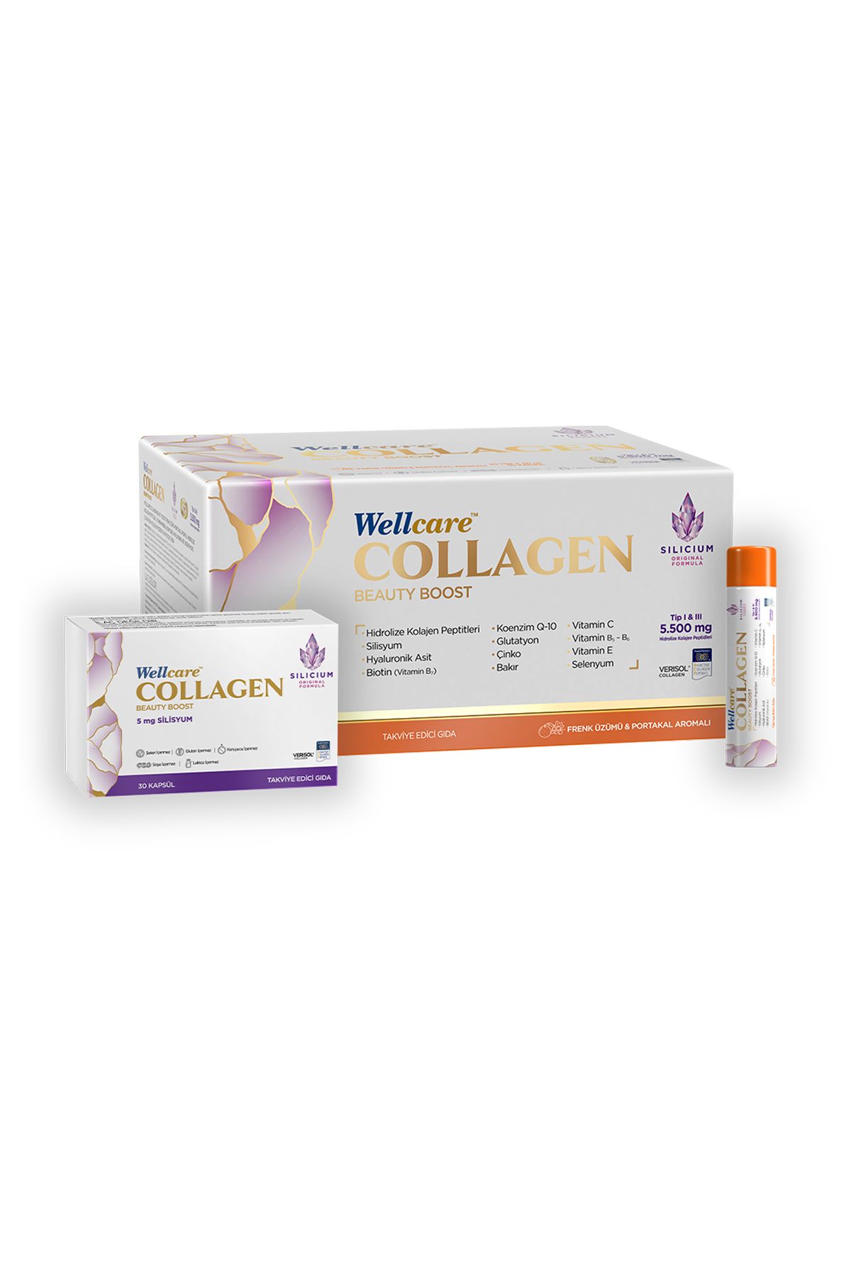 WellcareCollagen BeautyBoost Likit Frenk Üzüm...