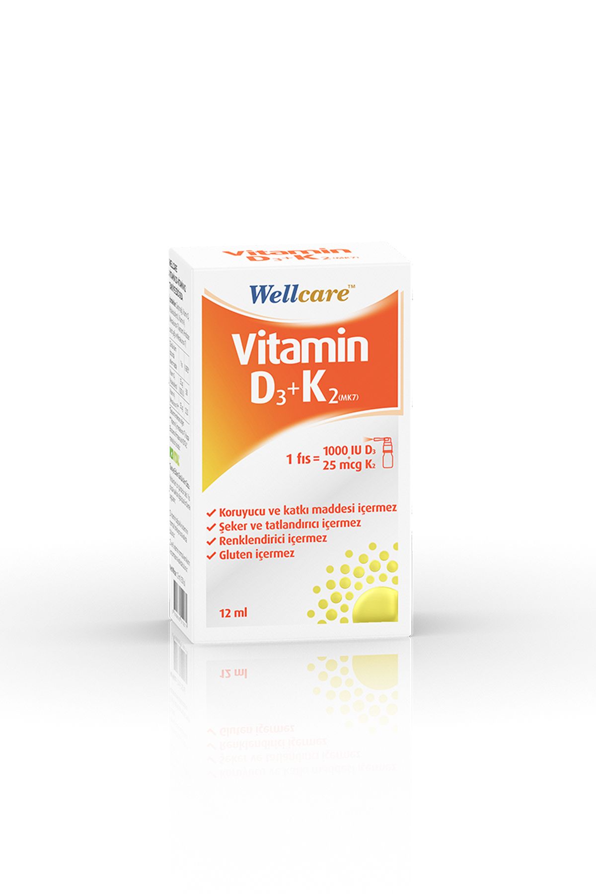 WellcareVitamin D3k2 - 12 ml