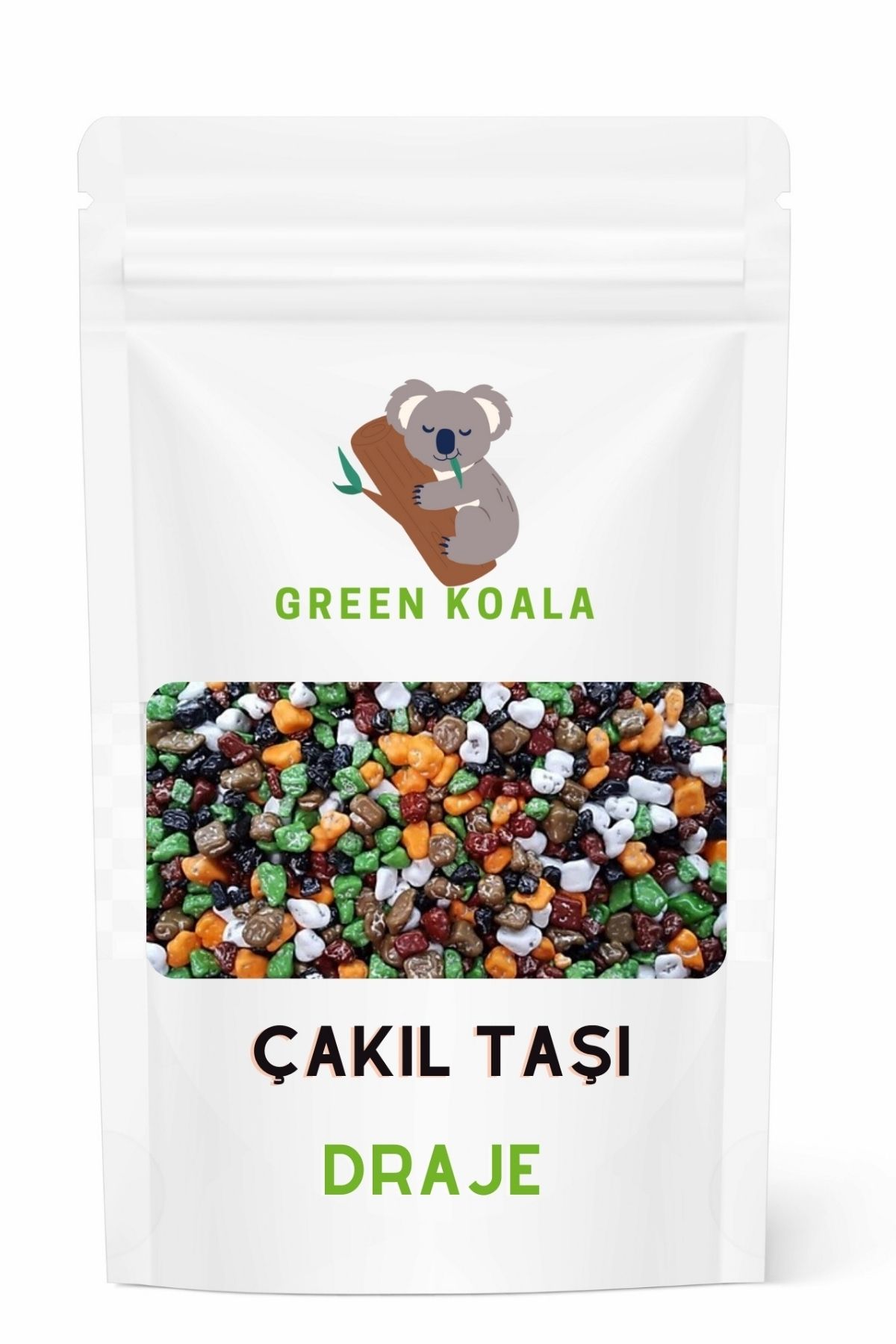 Green Koala Draje Çakıl TaşıÇikolata 100 gr