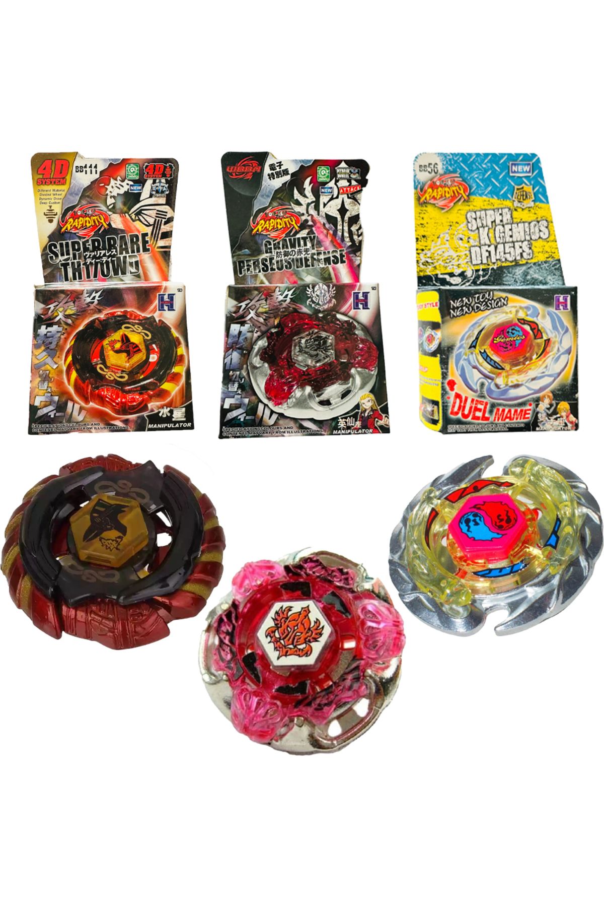 BeybladeMetal Fusion MercuryAnubis(BB-111)& G...