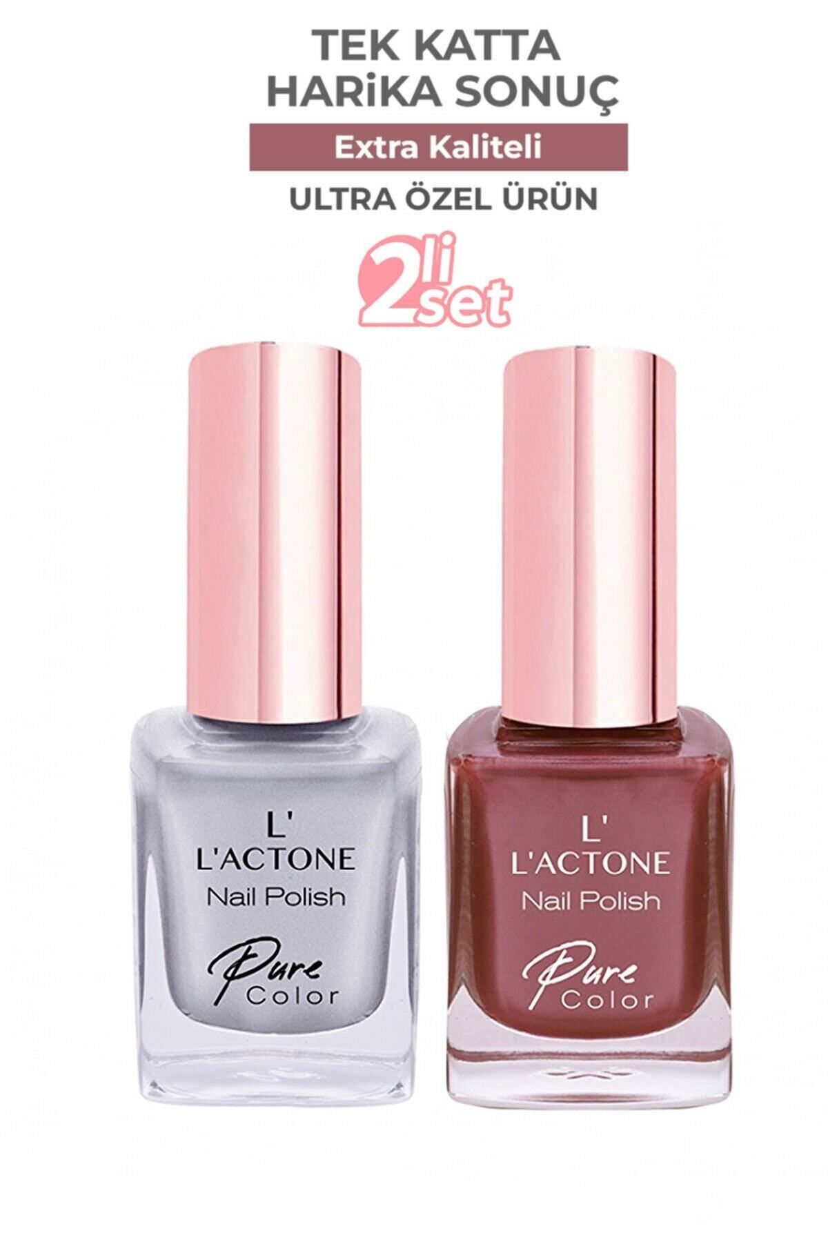 2'li Pure Colors Nail Oje Seti