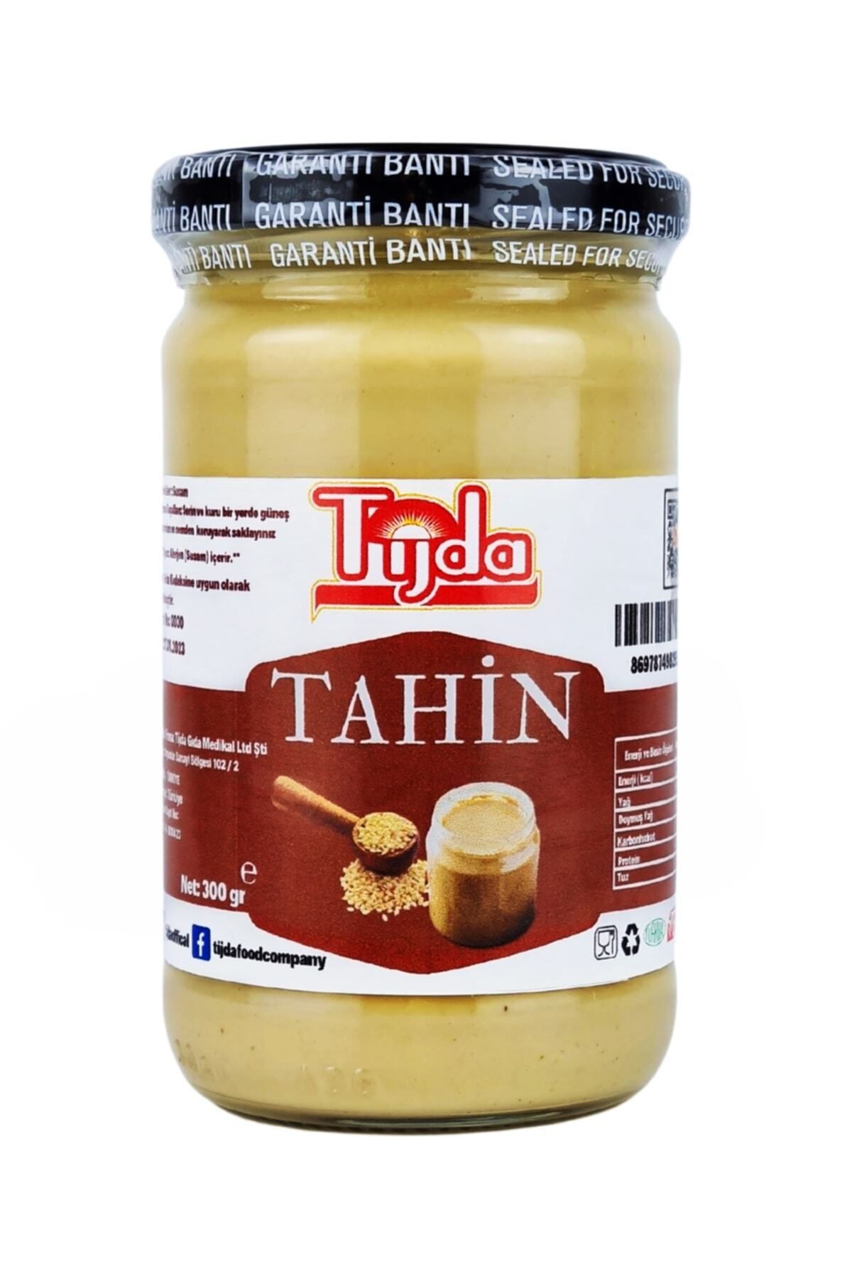 TİJDAKepeksiz Bozkır Tahini(SOĞUK SIKIM) 300...