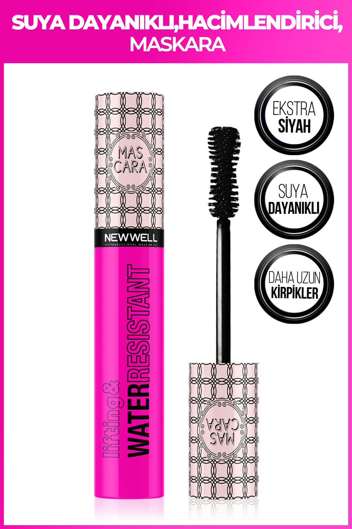 New Well Lifting WaterResistant Mascara