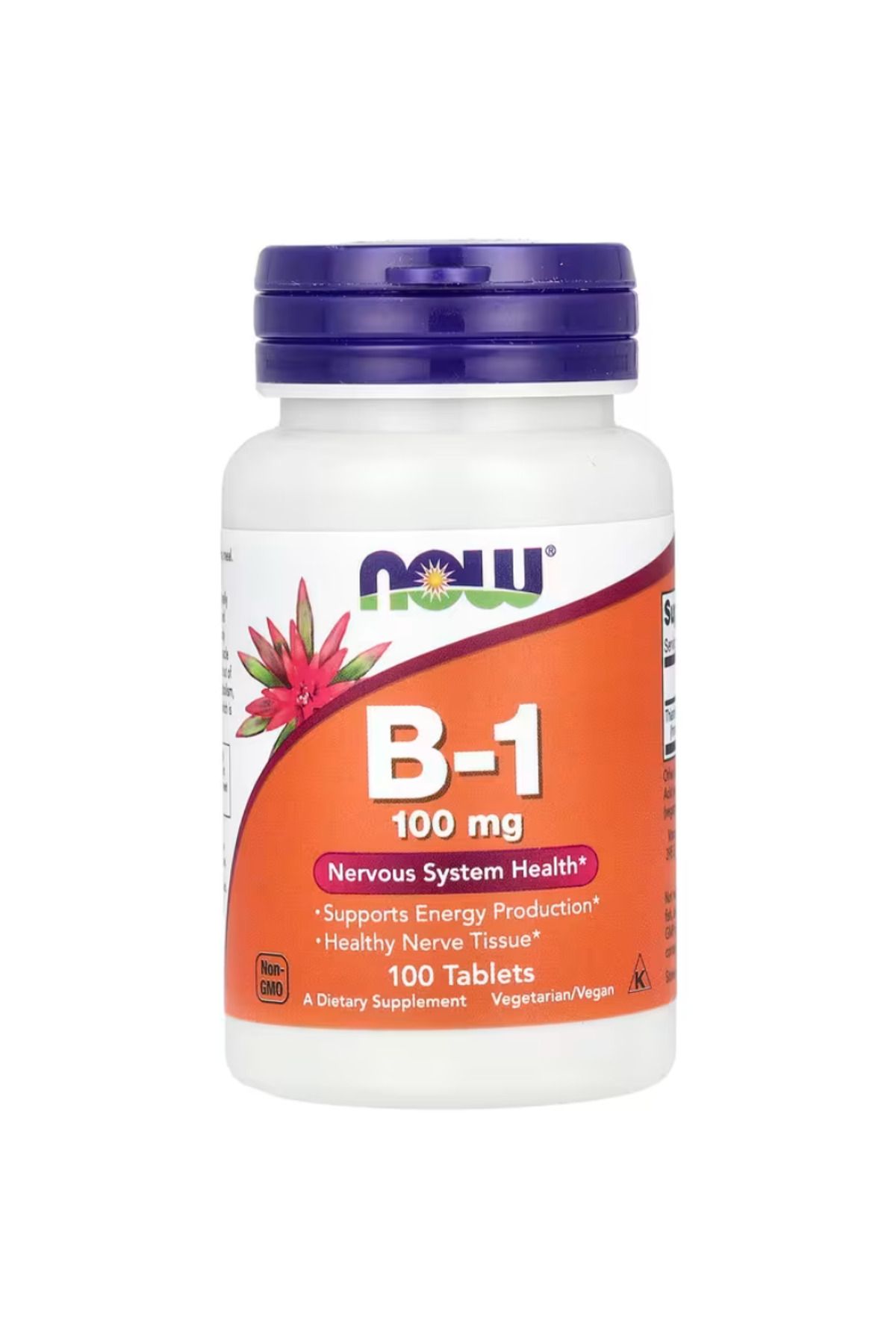 Now Foods, B1, 100 mg, 100Tablets usa vers.23...