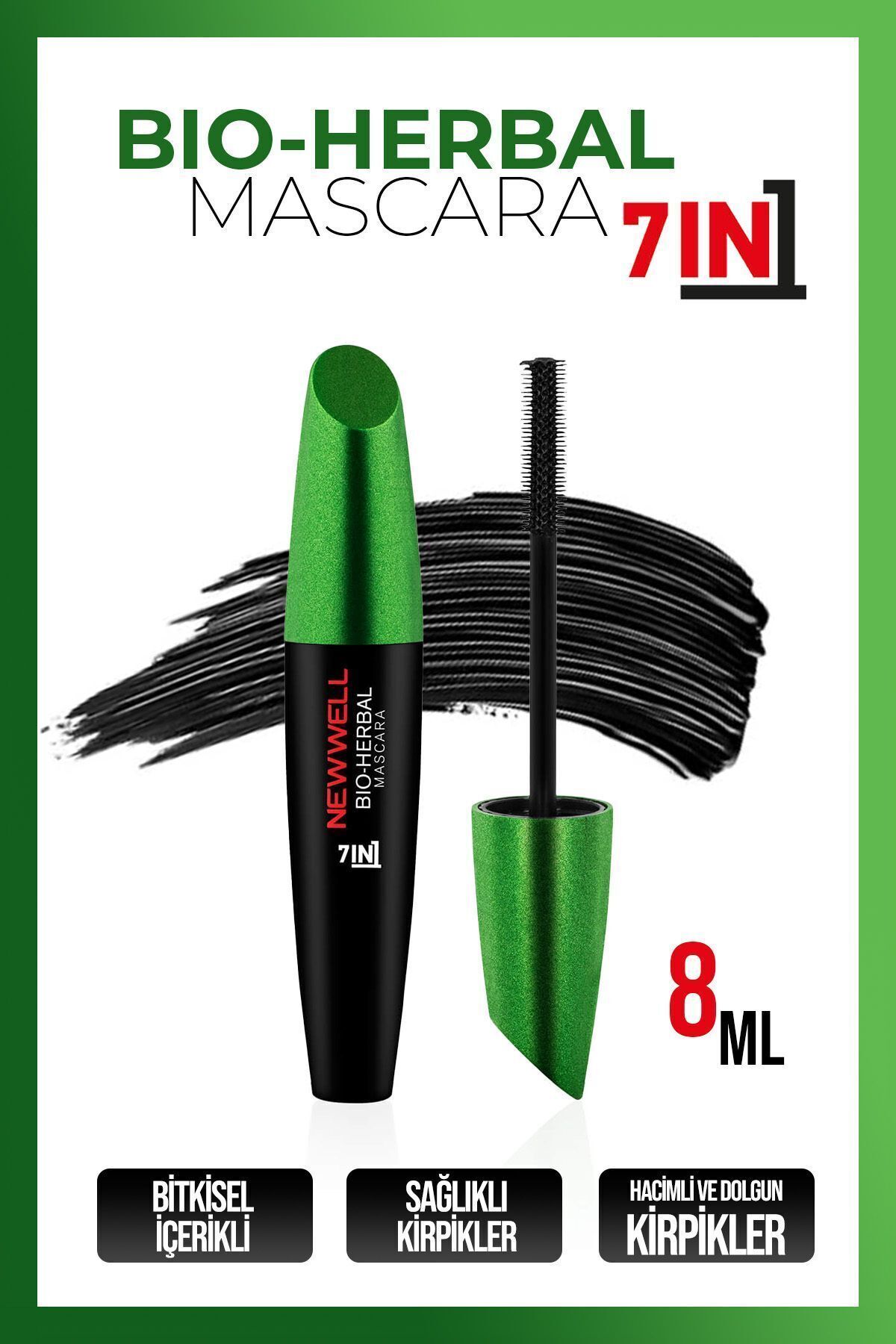 Bitkisel Maskara - Bio-Herbal Bitkisel Mascara 7 in 1 8680923313184