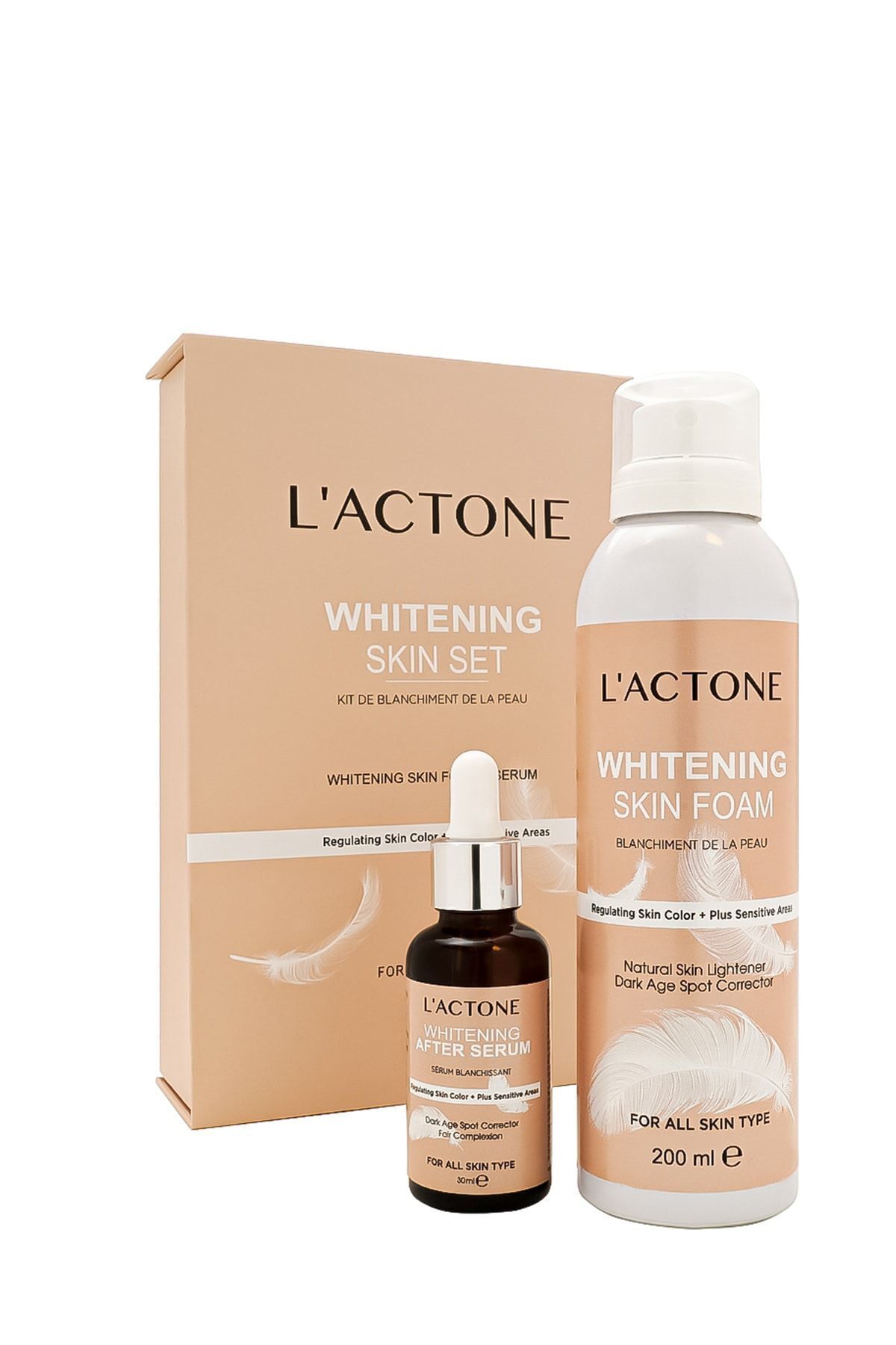 L'ACTONE Whitening Skin Foam& After Serum 2'l...