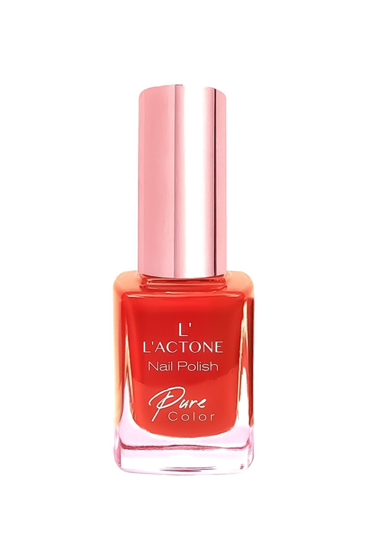 L'ACTONE Kırmızı Oje NailPolish Pure Color 31...