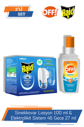 ! Sinekkovar Losyon 100 ml & Elektrolikit Sistem 45 Gece 27 ml Image 0