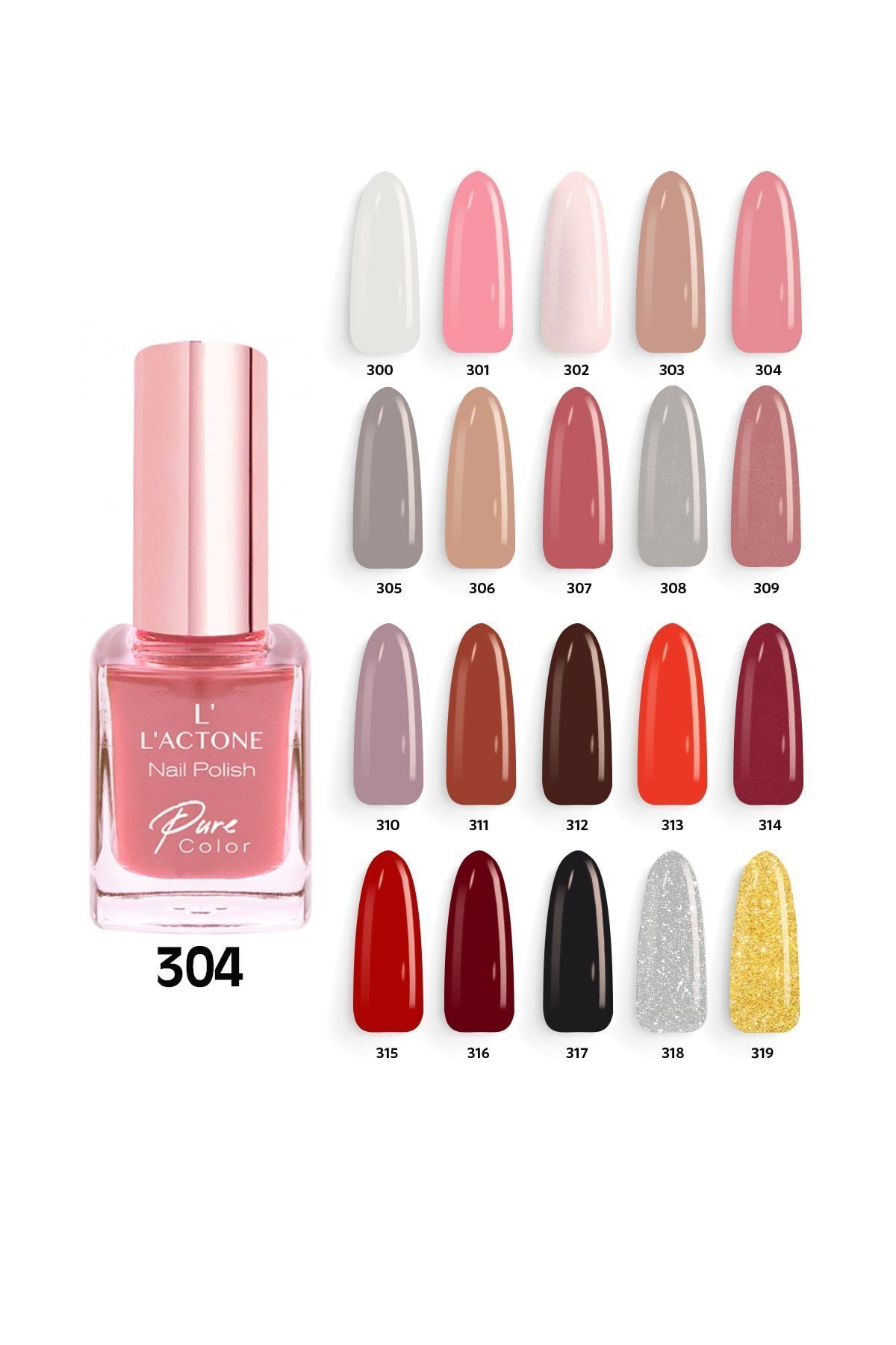 Oje Nail Polish Pure Color 304