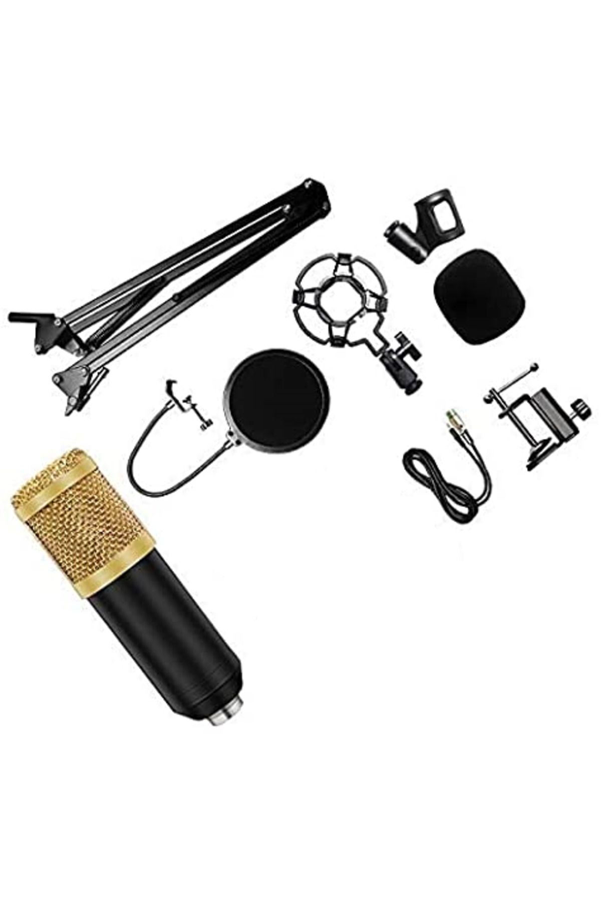 Canlı yayın seti condenser microphone canlı yayın ses kartı