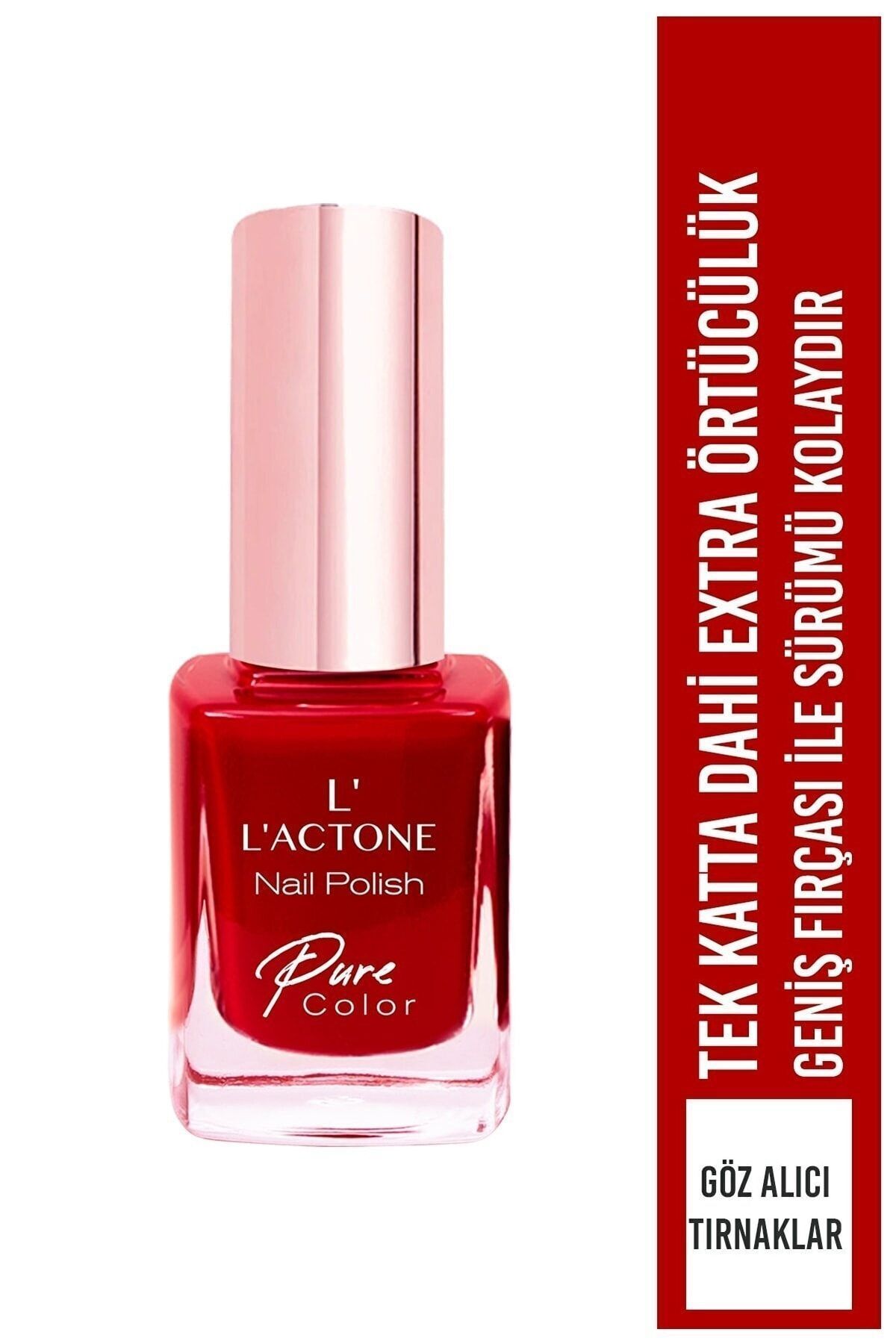 Kırmızı Oje Nail Polish Pure Color 315