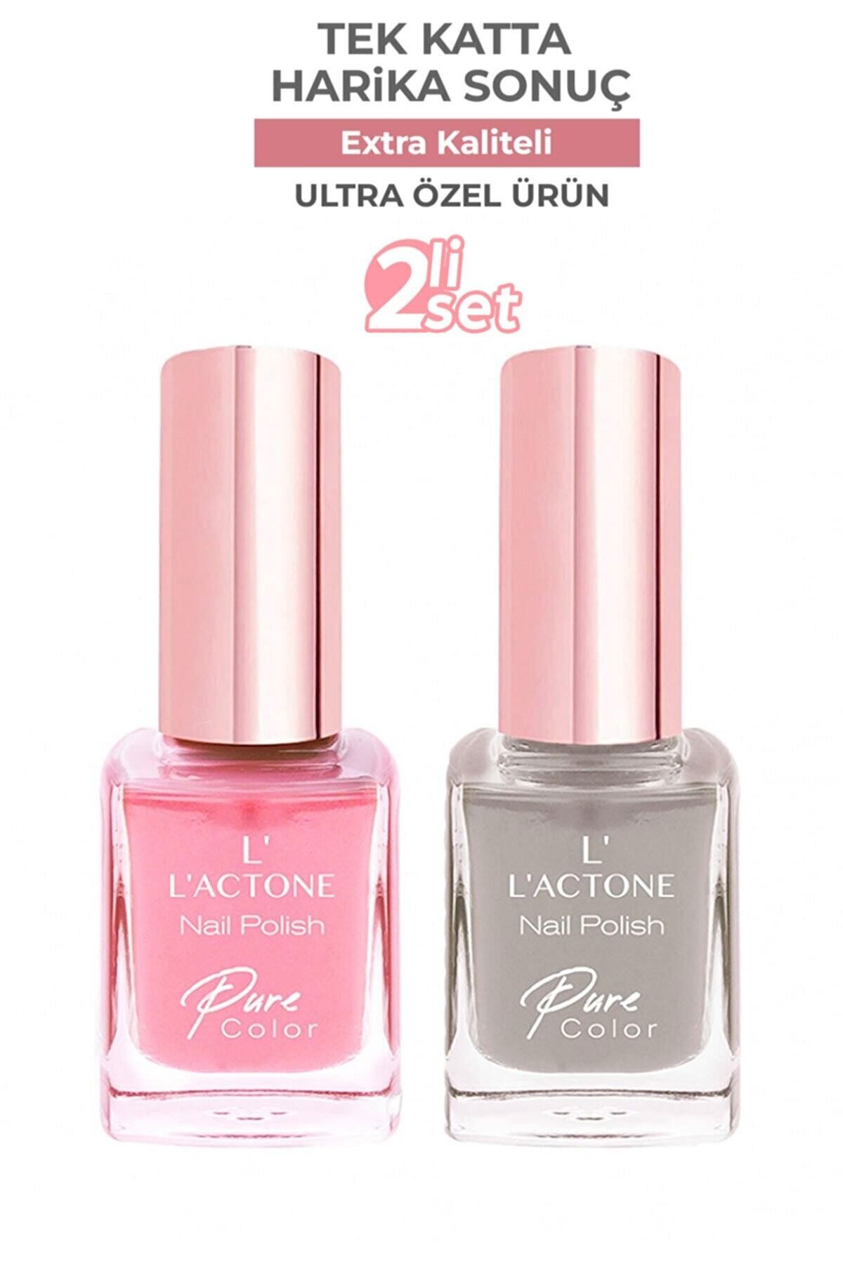 2'li Pure Colors Nail Oje Seti