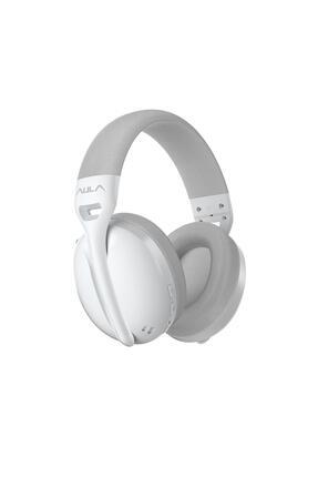 S6 Ultra Hafif Kablosuz Bluetooth Type-c Mikrofonlu Gaming Oyuncu Kulaklığı Beyaz Image 0