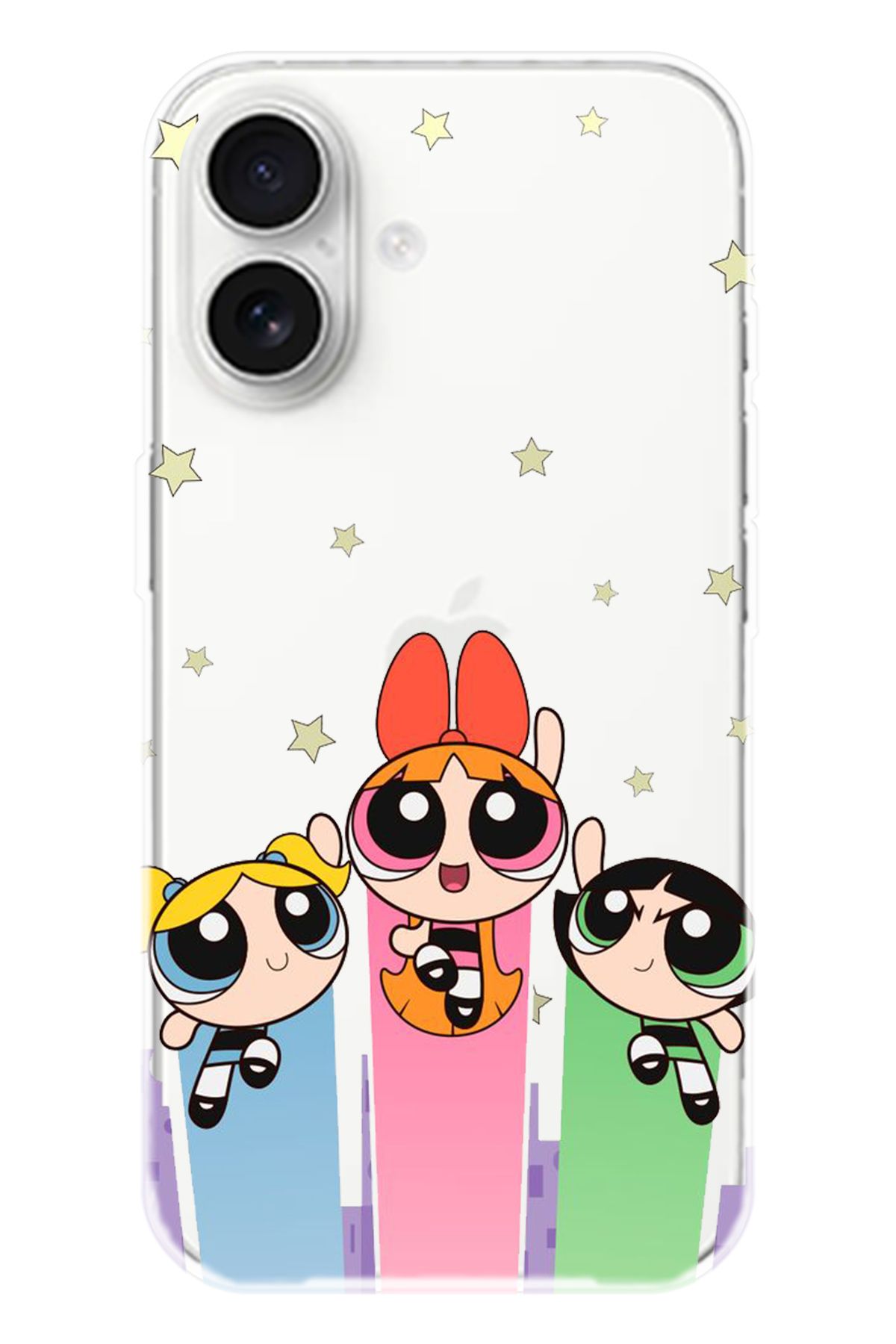 WANNA PROTECT iPhone 16Şeffaf Puff Girl Power...