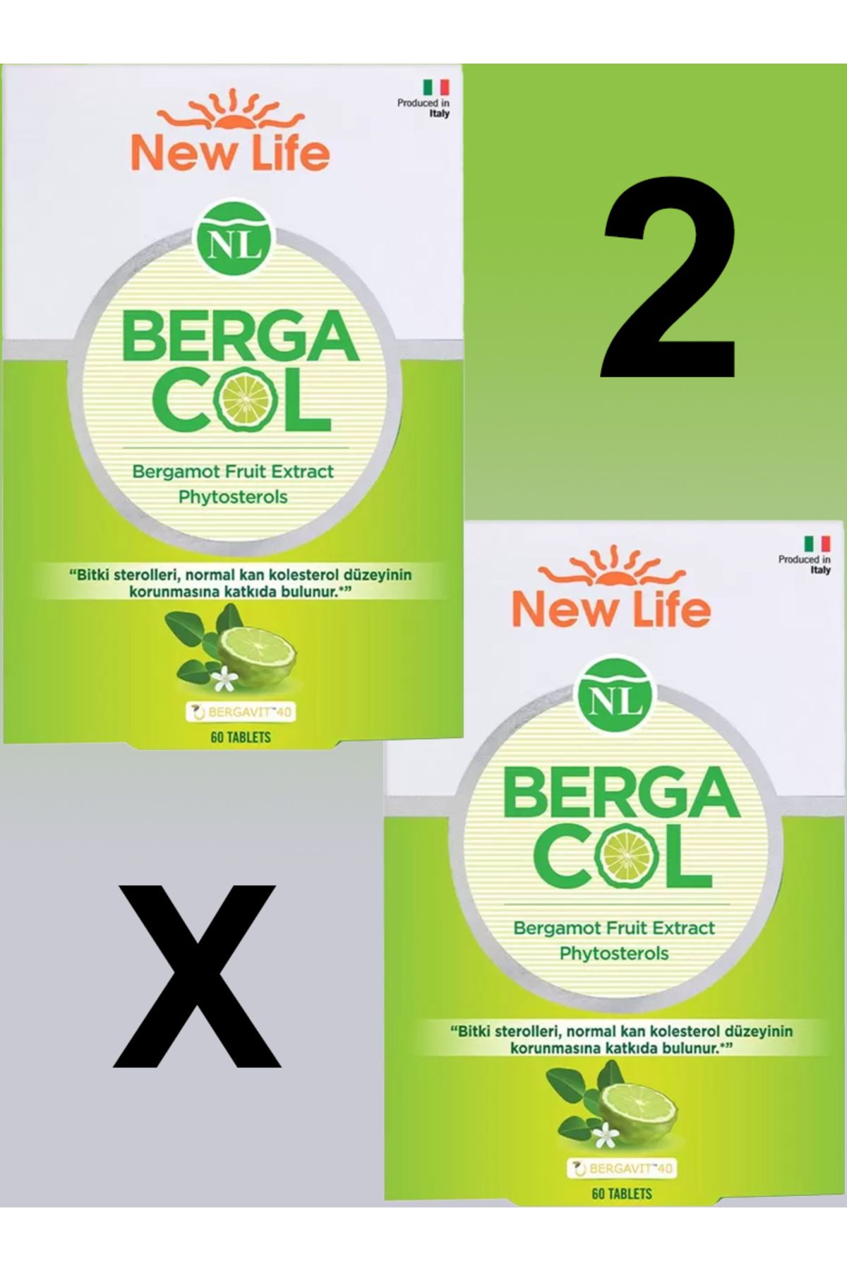 New Life Bergacol 60 TabletX2