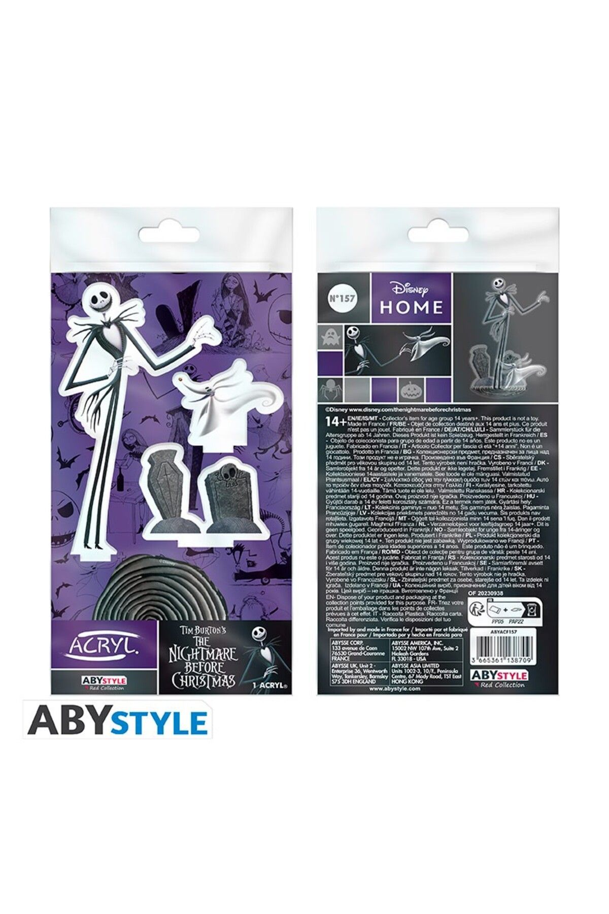 ABYstyle THE NIGHTMARE BEFORECHRISTMAS Acryl®...